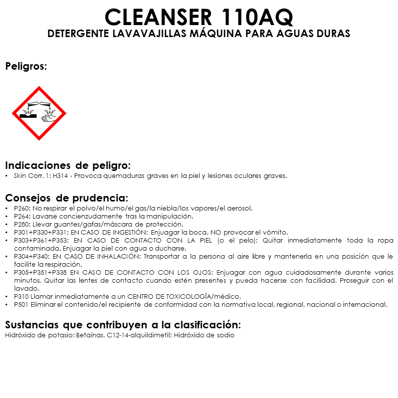 C-110AQ Desengrasante de planchas de cocina en caliente - Imagen 2