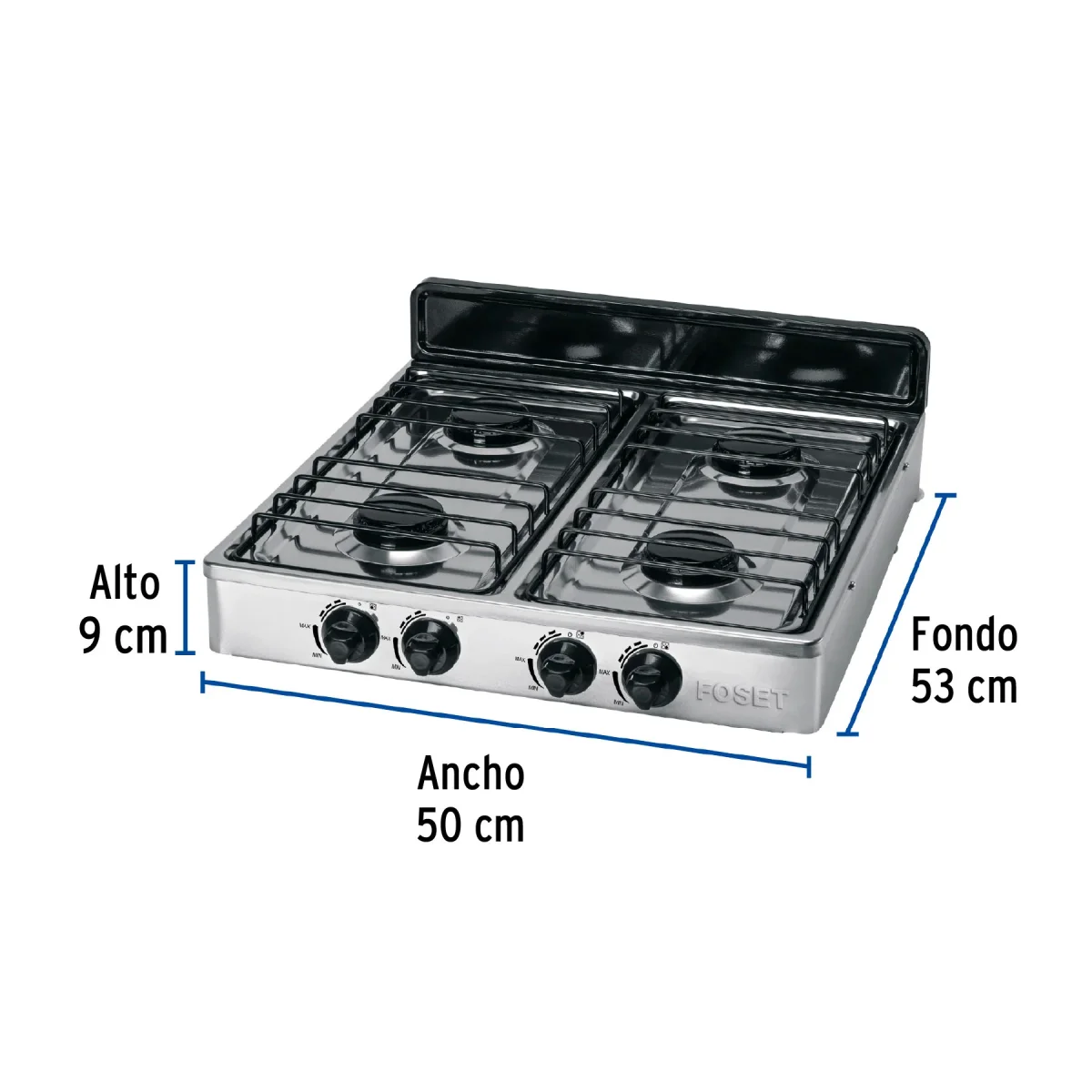 estufa-gas-4-quemadores-acero-inox-1-pz-truper-48235 - Imagen 4