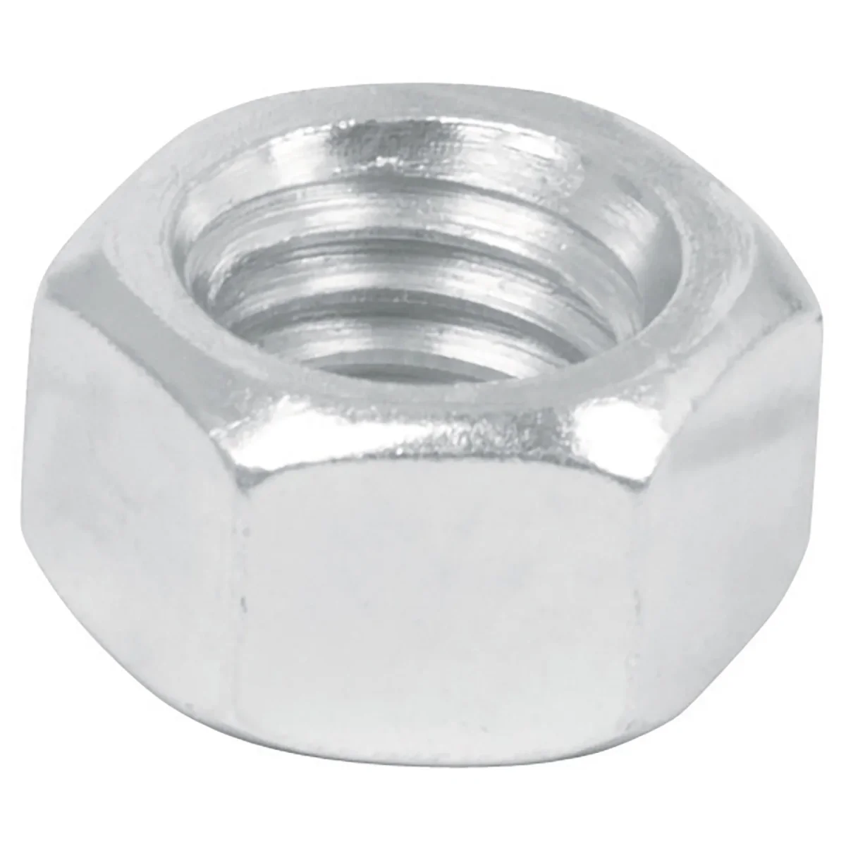 Tuerca hexagonal 1/8 pulgada galvanizado 1 pieza